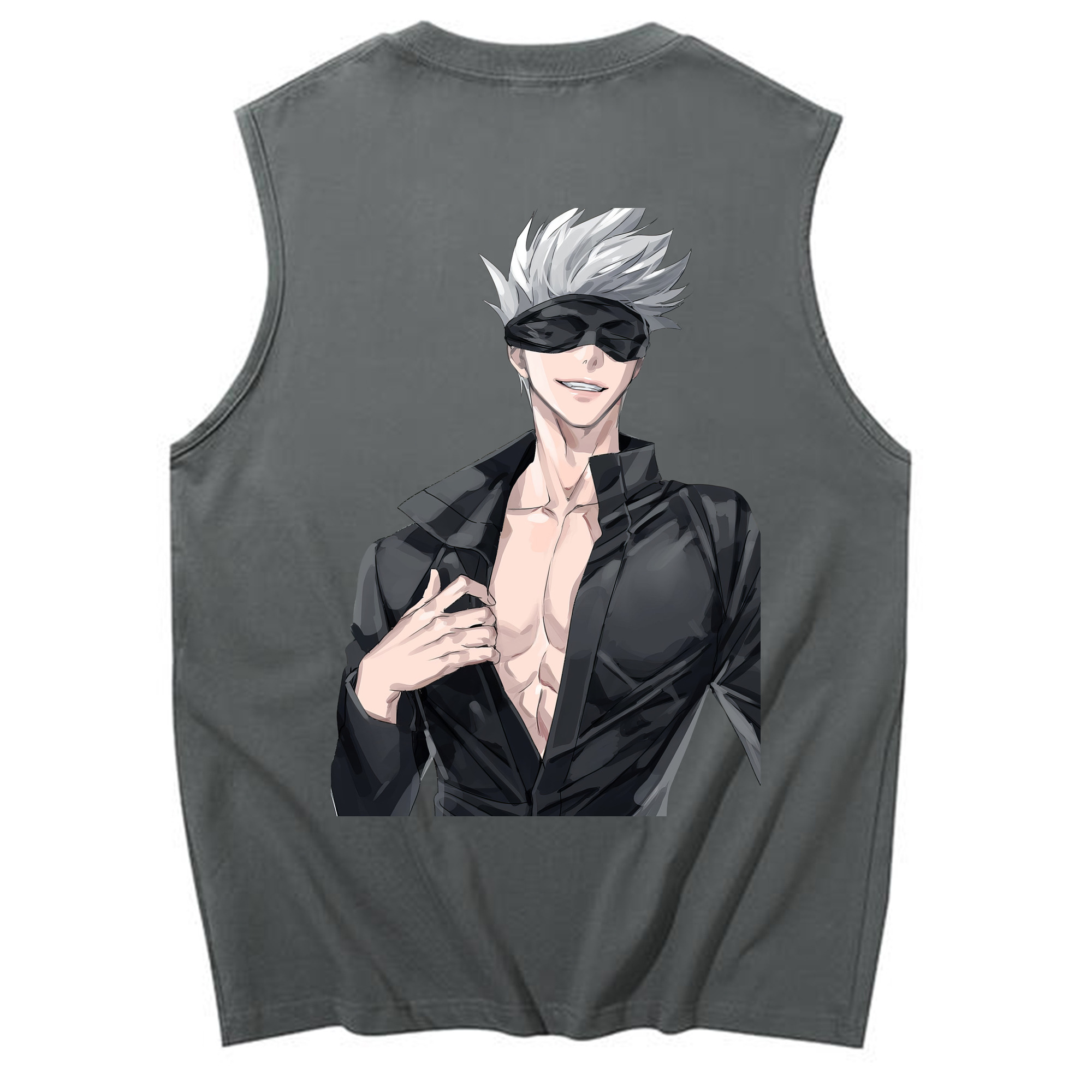 （画像用） 呪術廻戦 Jujutsu Kaisen コットン100％タンクトップ（背面プリント）